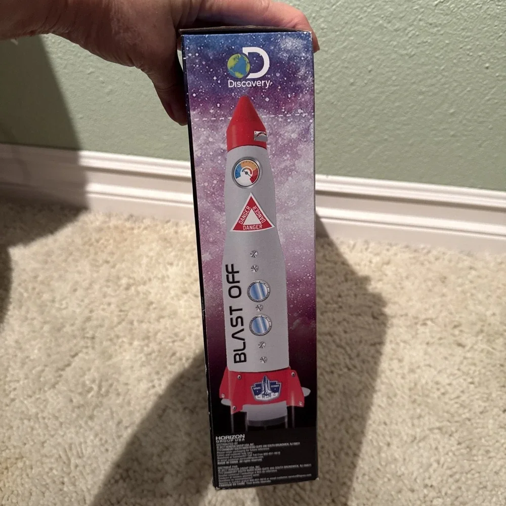 Discovery Propulsion Rocket STEM Powered By Baking Soda & Citric Acid Customize